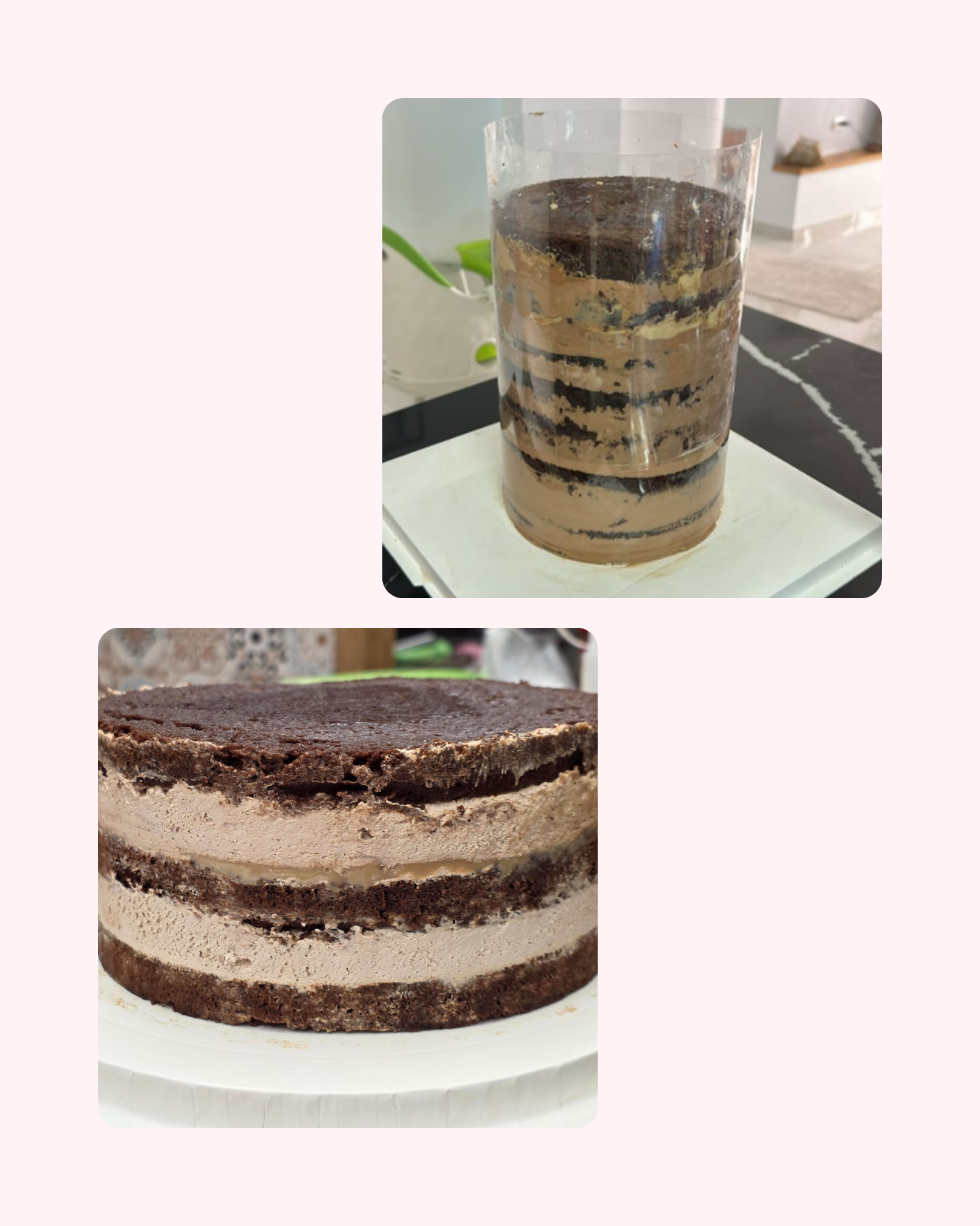كعكة عالية واطية